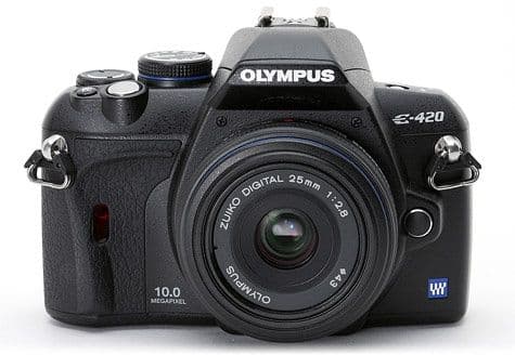 Olympus E-420 - D-SLR Camera - 10MP - Kit met 14-42mm en 40-150mm - Zwart
