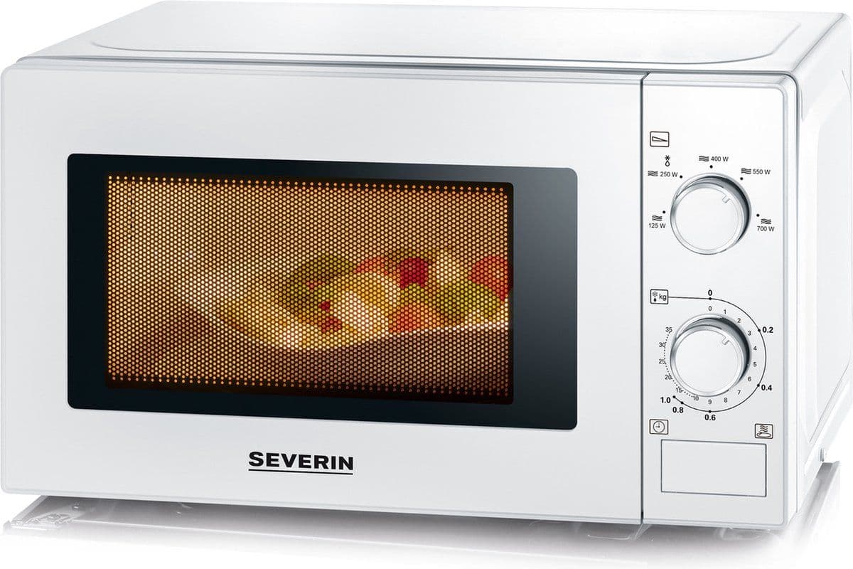 Severin MW 7770 - Magnetron 700W 20L - Ontdooifunctie - Wit