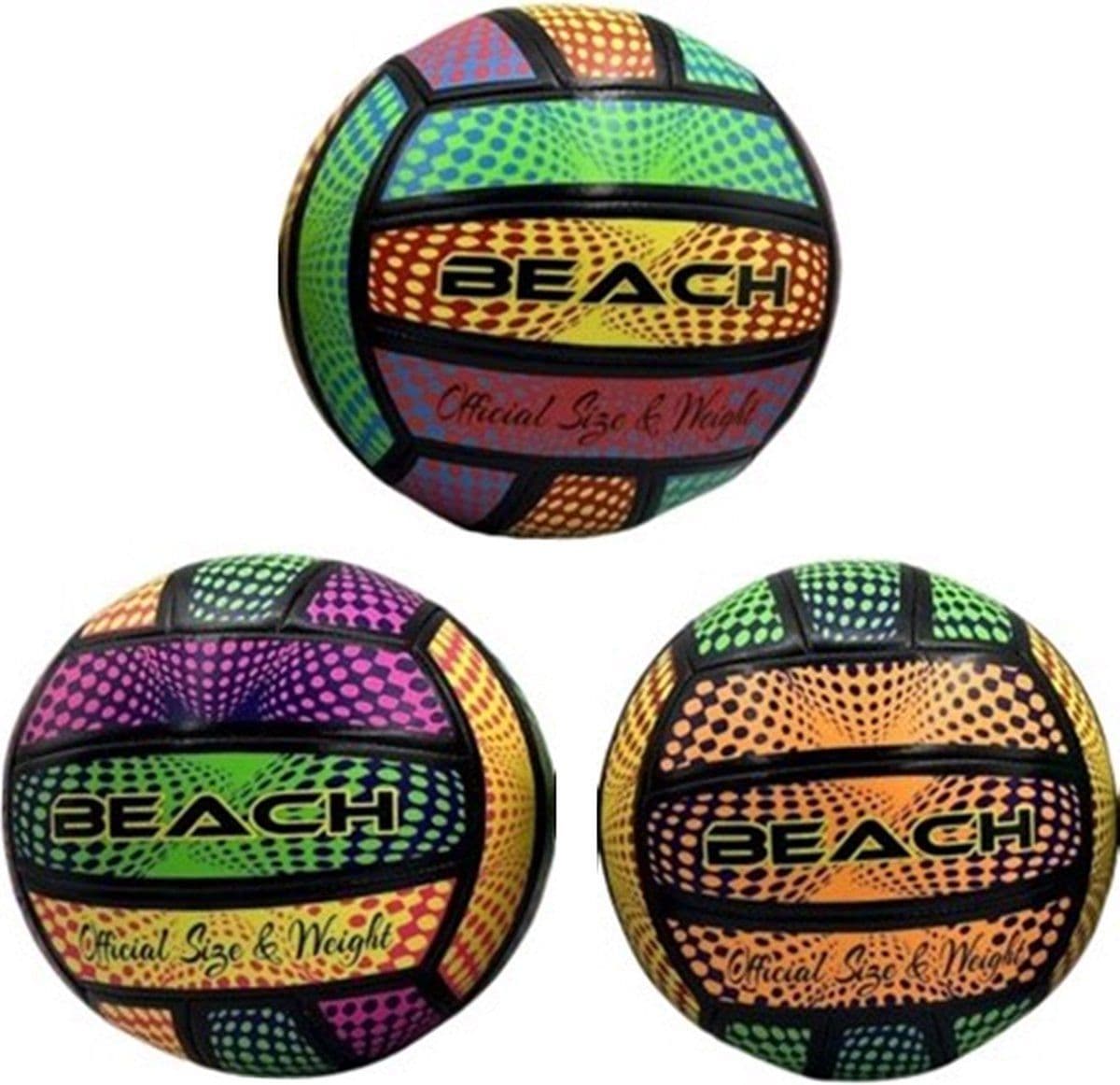Beach Volleybal - Official Size & Weight - Assorti