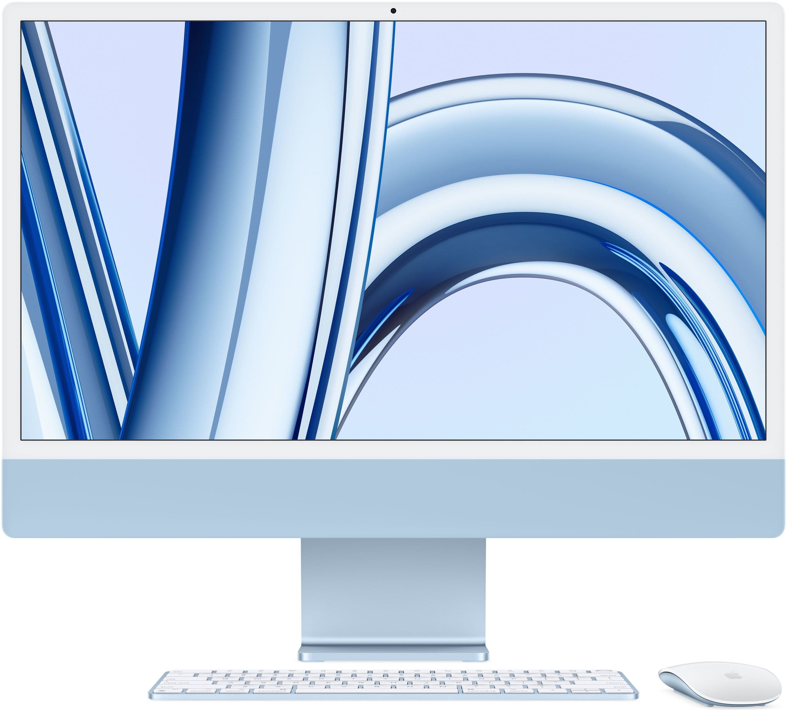 Apple iMac (2023) - All-in-one - M3 8-core 8GB RAM 256GB SSD - Blauw