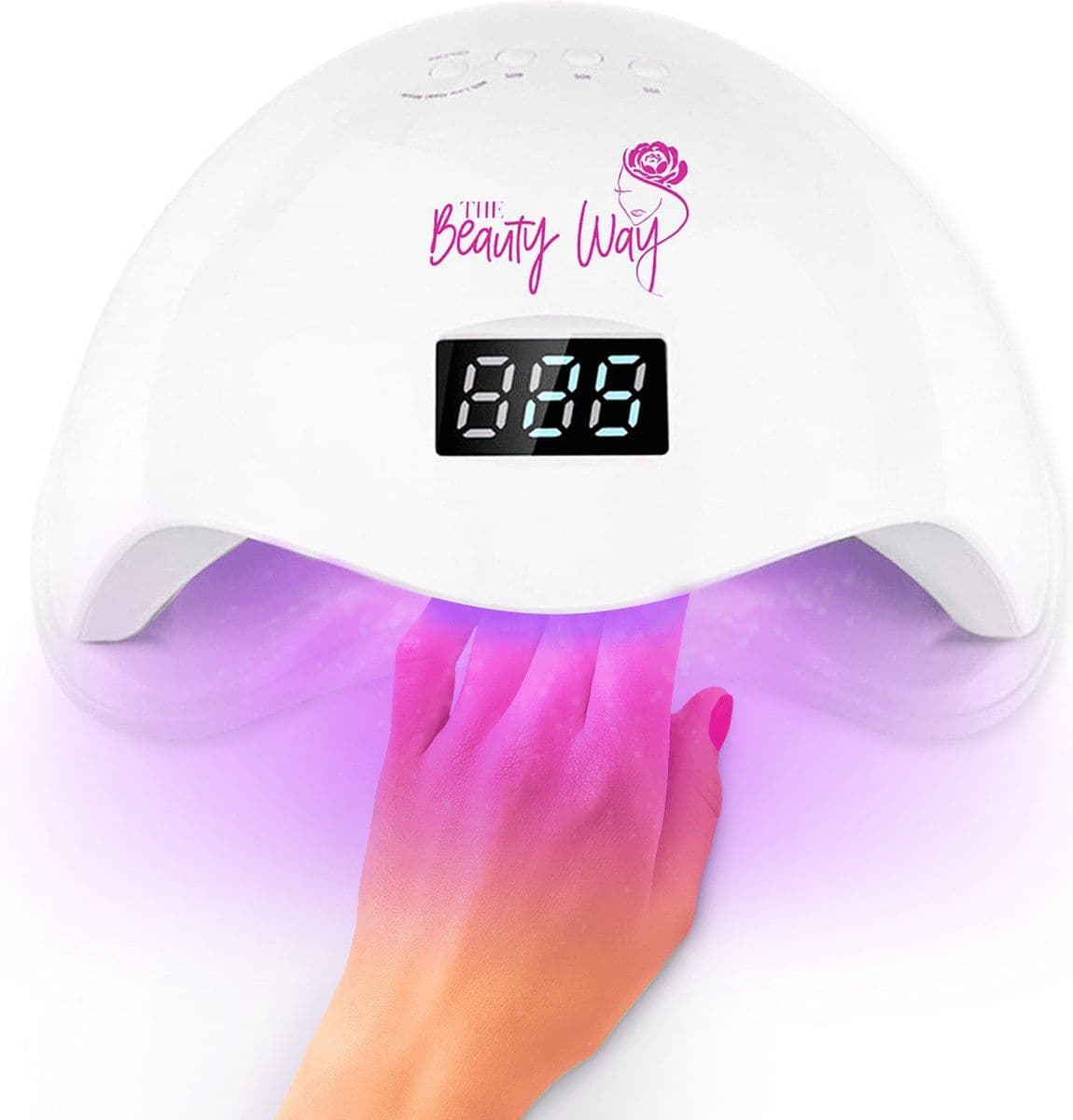 TheBeautyWay Nageldroger - voor Gelnagels - 24 LEDs - Wit