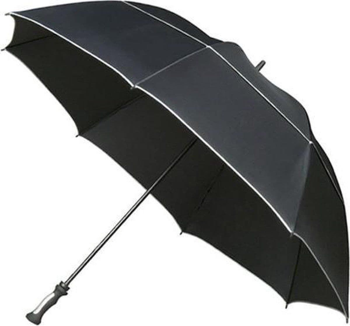 Falcone XXL Storm Paraplu - Ø 150 cm - Windproof - Zwart