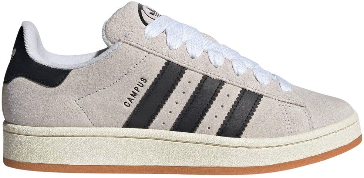 adidas Originals Campus 00s - Lage sneakers - Suède - Off white - zwart - 37 1/3