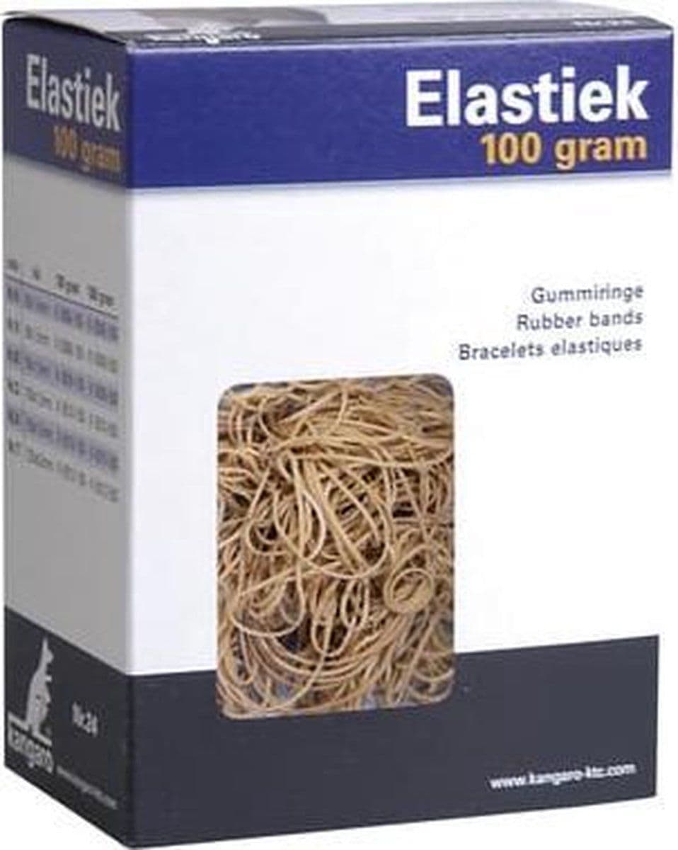 Kangaro nr. 20 - Elastiek 100 gr - Grote rekbaarheid - Naturel