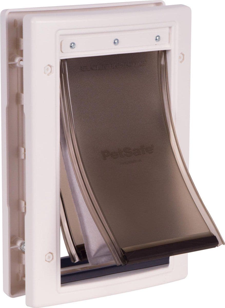 Petsafe Hondenluik Extreme Weer M - Huisdierluik - Drie flappen - Isolatie 38,1 x 26,7 cm
