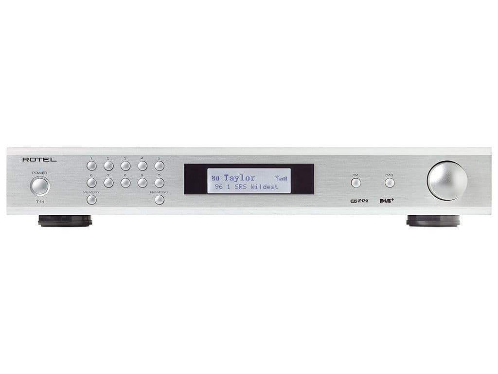 Rotel T11 - DAB+ en FM RDS tuner - zilver