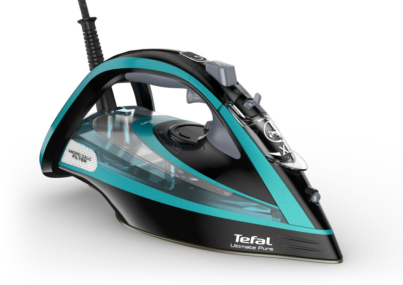 Tefal Ultimate Pure - Stoomstrijkijzer - 3200W - Micro-Calc filter - 0,35L