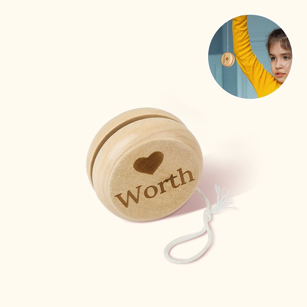Gepersonaliseerd Retro Houten Yoyo met Gegraveerd Patroon en Naam Educatief Speelgoed Kinderdag Verjaardagscadeau voor Kids Yoyo Lover