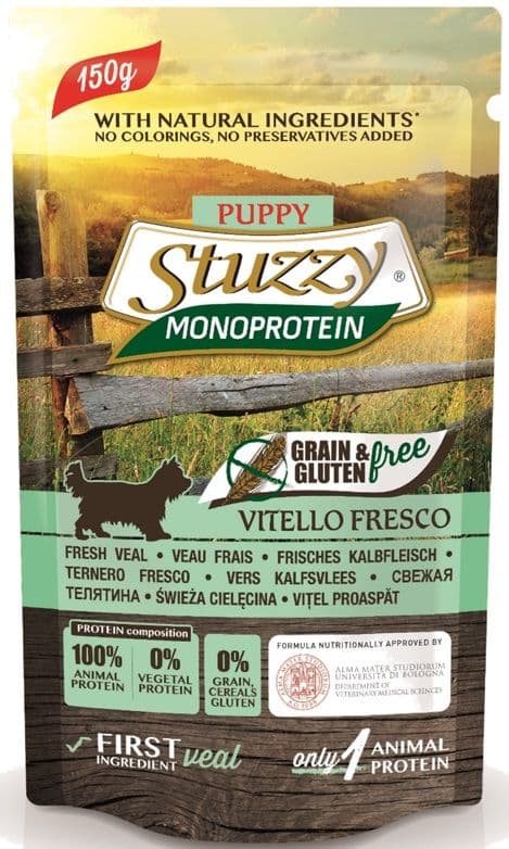 Stuzzy - Pouch - Monoproteïne Kalfsvlees Puppy