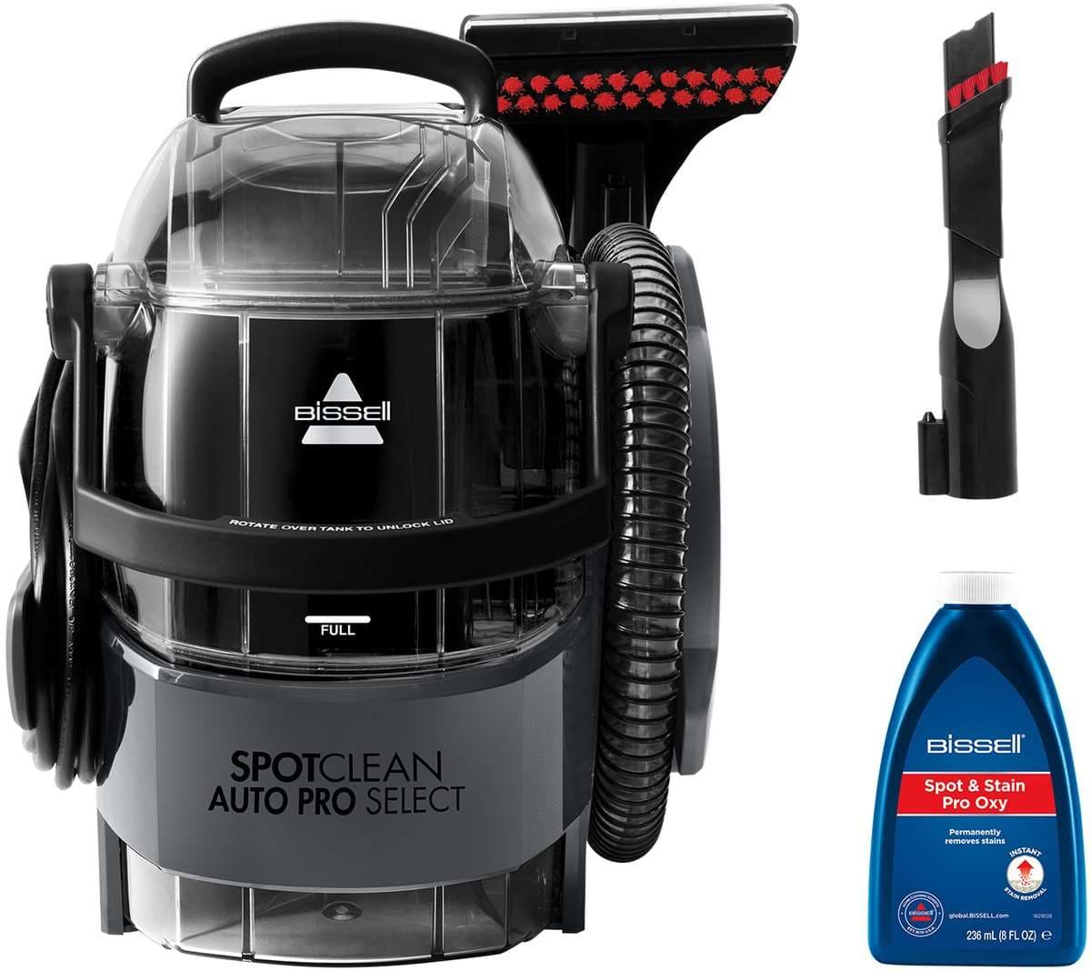 Bissell Spotclean Auto Pro Selecteer 3730N - Detaches, Clean and Aspire - Large Capaciteit tank - lange afstand (0011120272536)