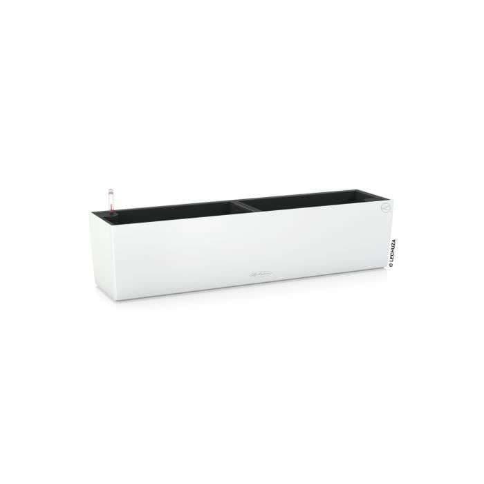 Jardiniere - Balconera kleur 80 - Complete set - Wit - 12 L - LECHUZA