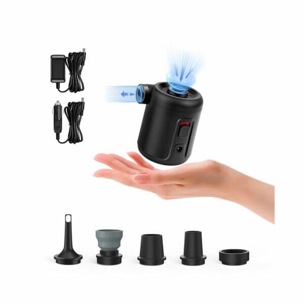 Flextail Gear EVO Pump 2 - Elektrische luchtpomp - Zwembad - Kamperen - Matras - Multifunctionele luchtpomp - luchtbed