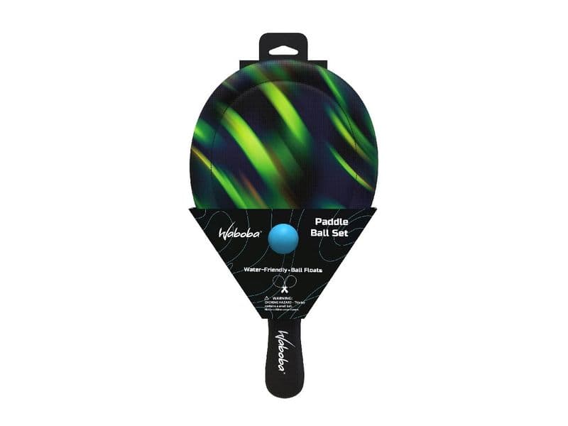Waboba - Beach Paddle Set Sport Line - Beach Ball - green-sporty