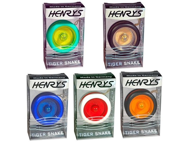 Henrys - Tiger Snake Yoyo - JoJo - zwart-oranje