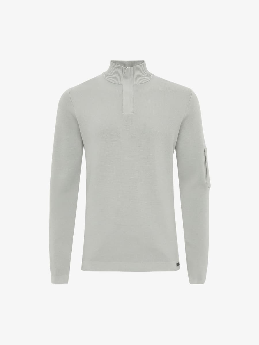 Half Zip | Lichtgroen