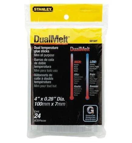 STANLEY KLEJ DUAL TEMP MINI 7mm 4"/24szt. (levertijd 8 werkdagen)