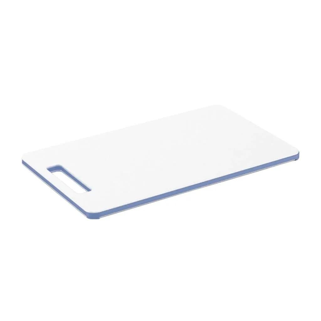 Rotho Caruba Snijplank 25x15x0.9 cm Wit/Horizon Blauw