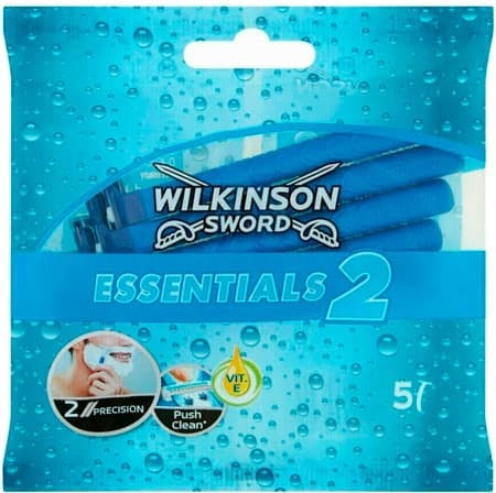 Wilkinson Sword Essentials 2 Disposable Scrapers - 5 pcs