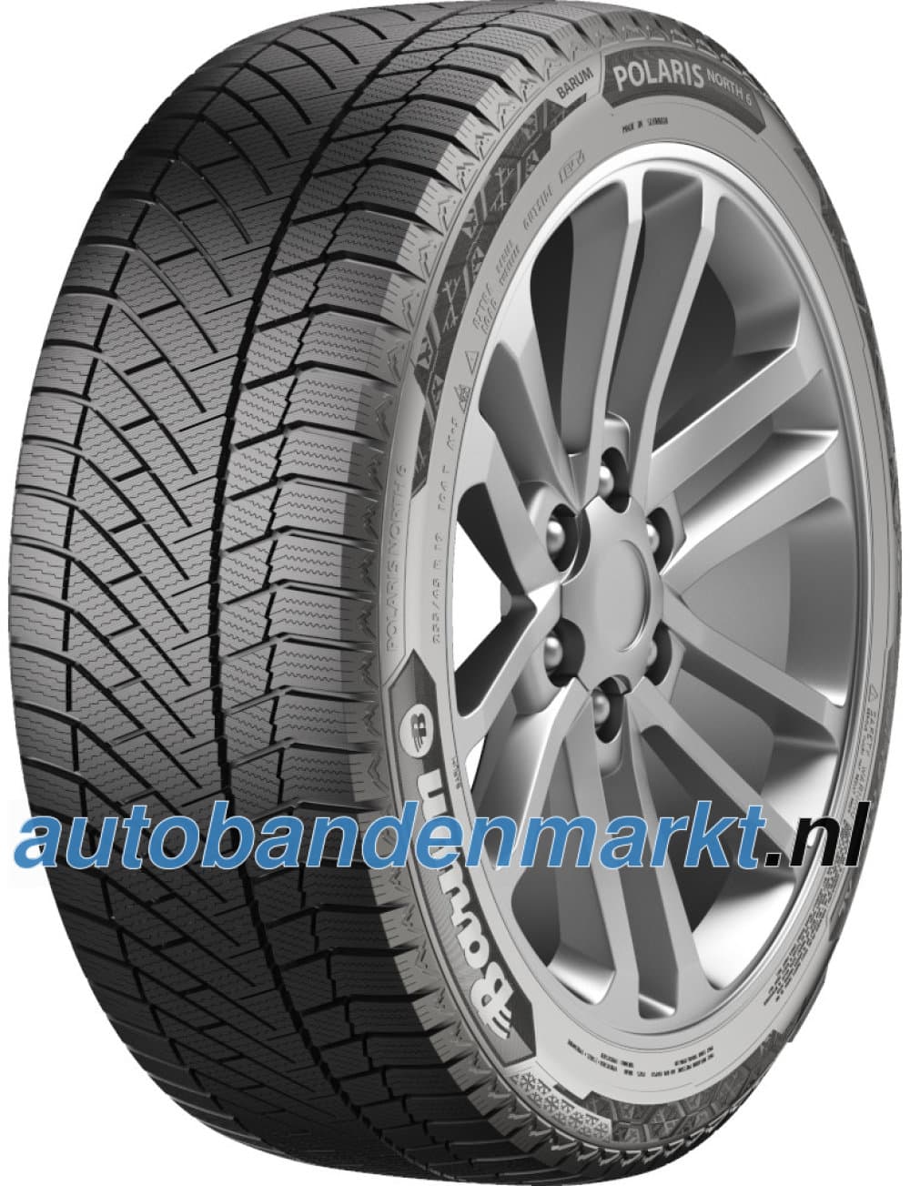 Barum Polaris North 6 ( 205/55 R17 95T XL EVc, Nordic compound, met velgrandbescherming )