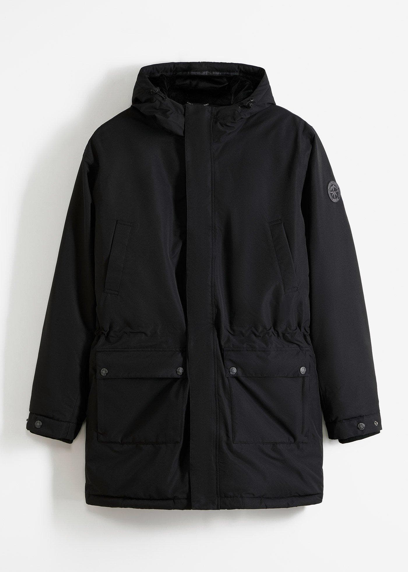 Waterdichte outdoor parka met echt dons