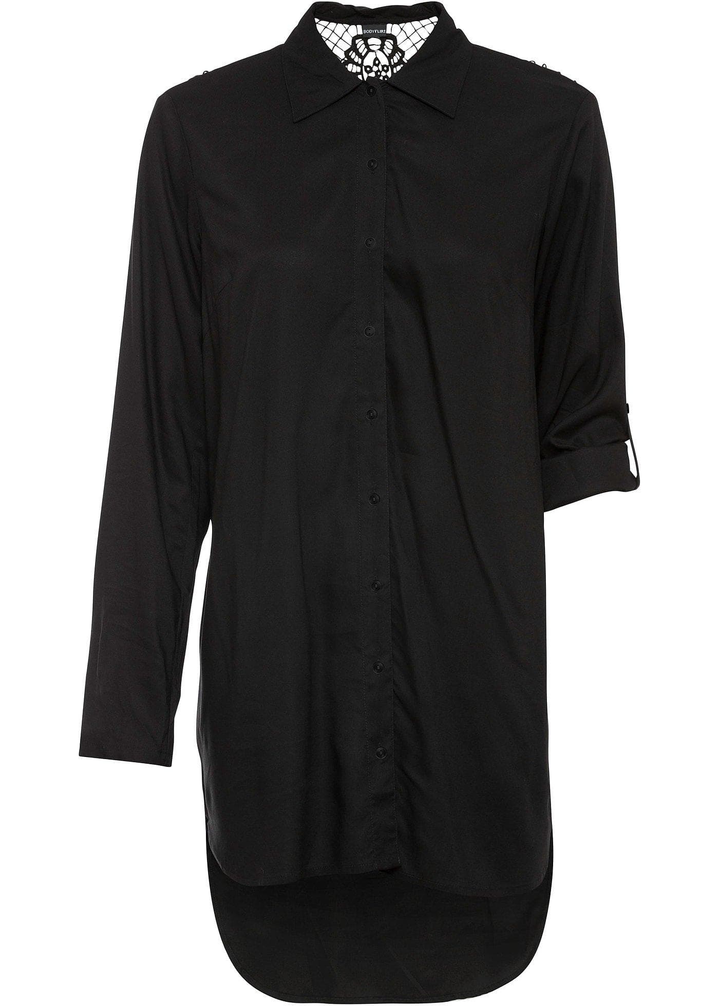 Blouse van een katoen-viscose mix
