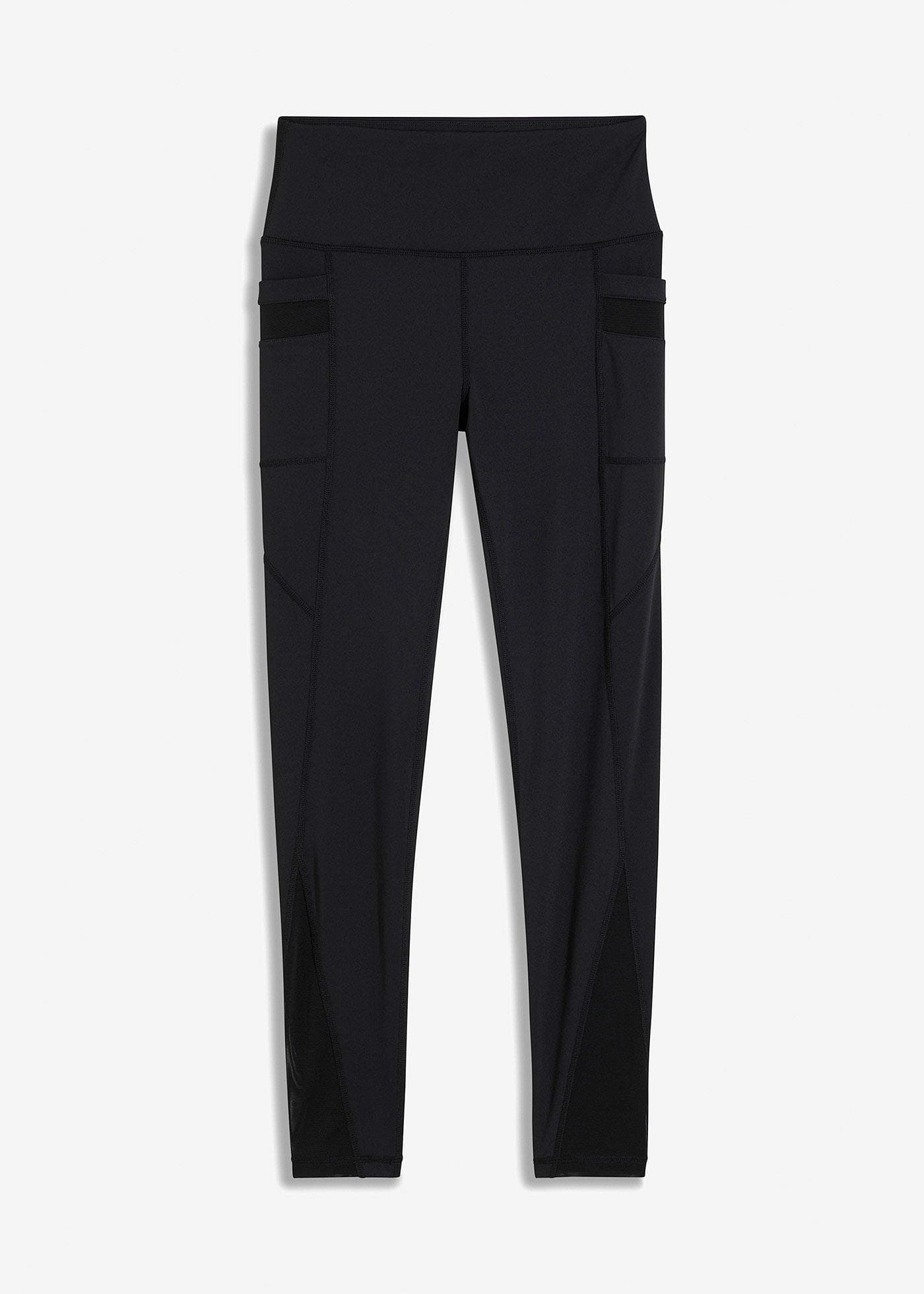 Comfort sportlegging met mesh en telefoonzak