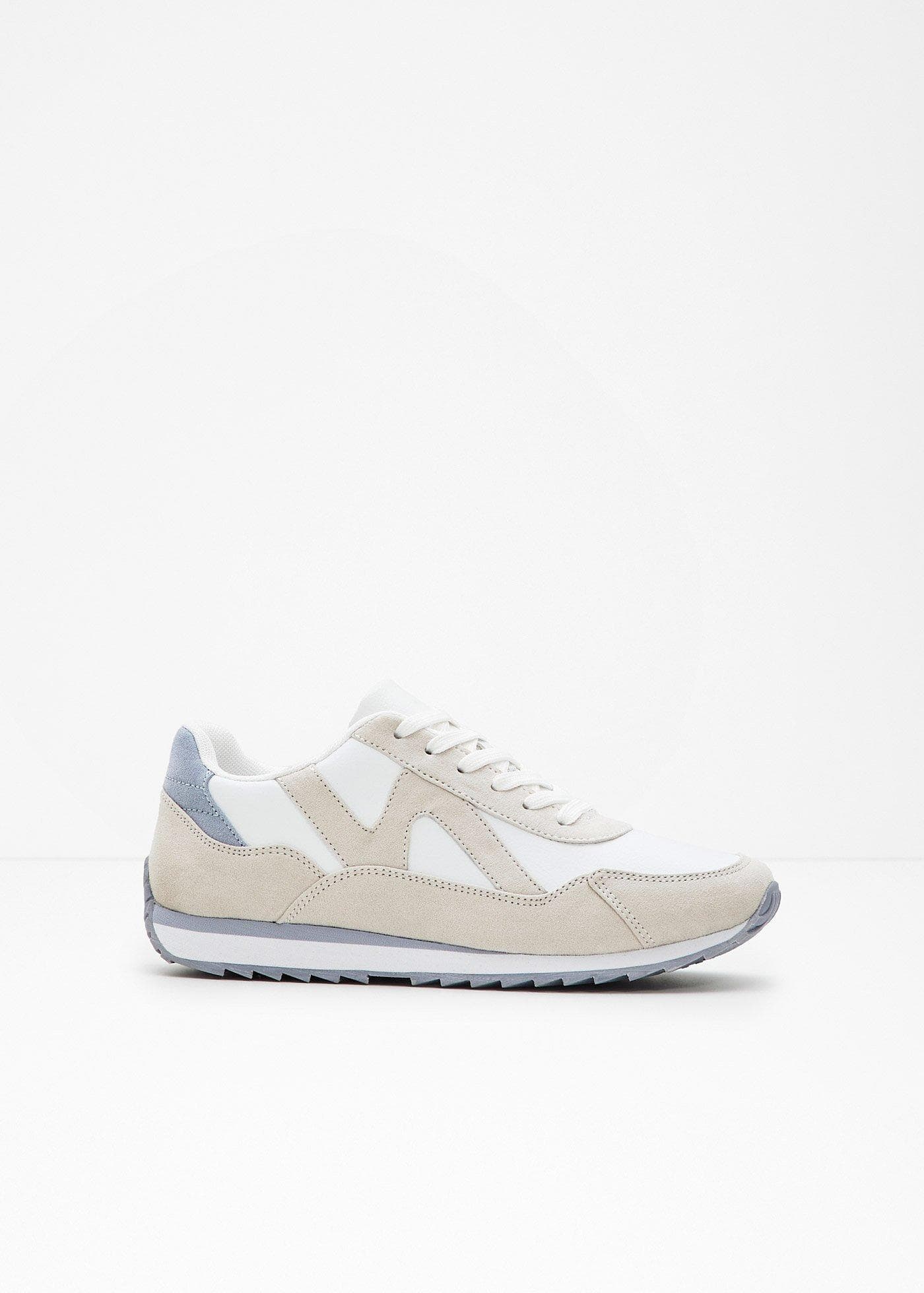 Sneakers met profielzool