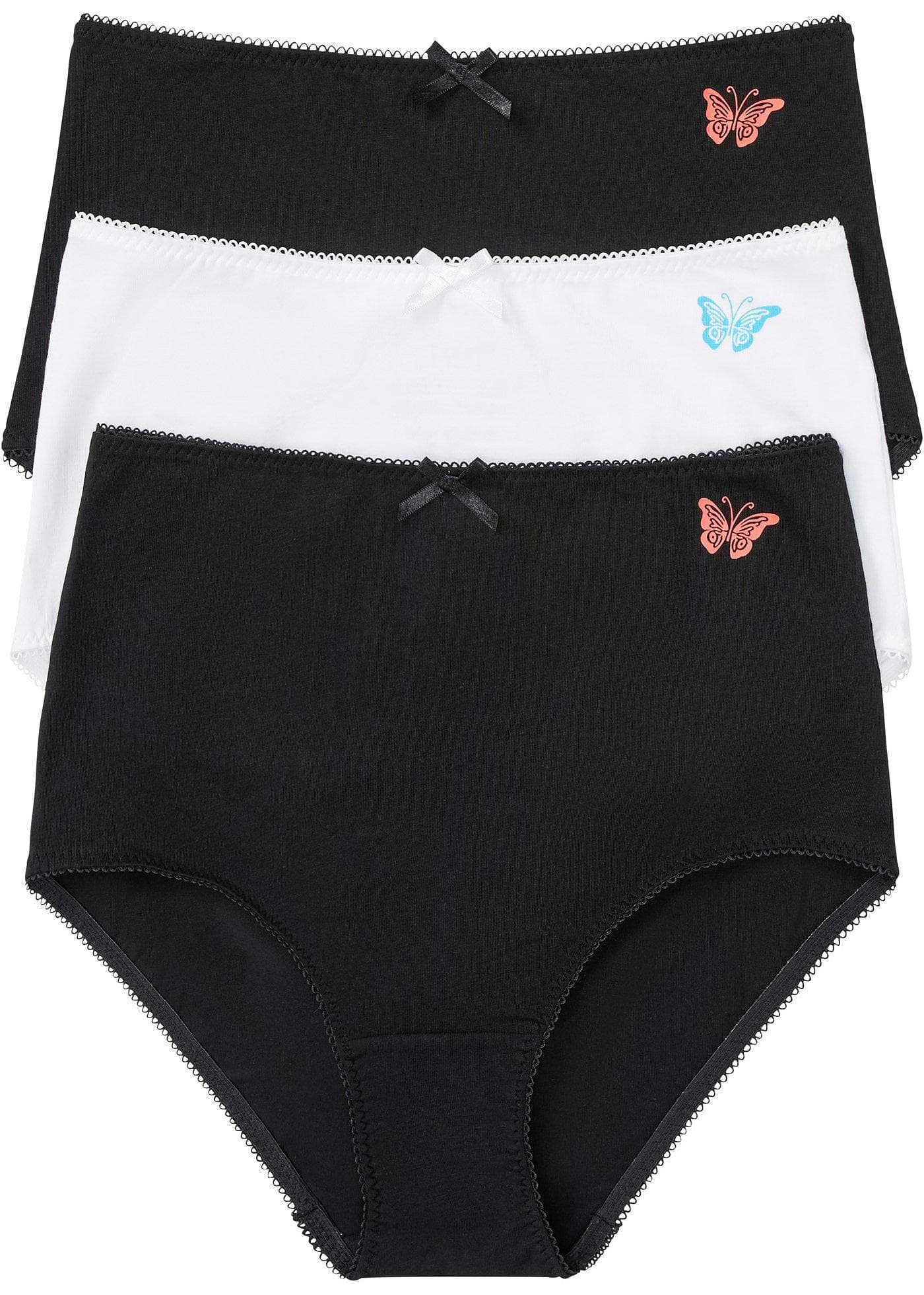 Tailleslip met biologisch katoen (set van 3)
