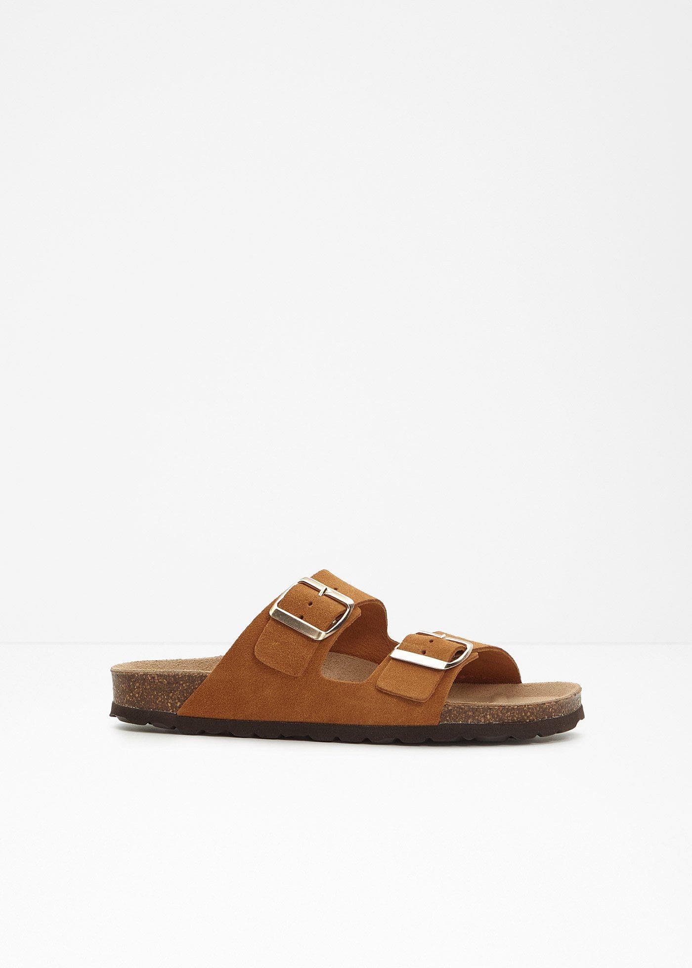 Slippers van suède