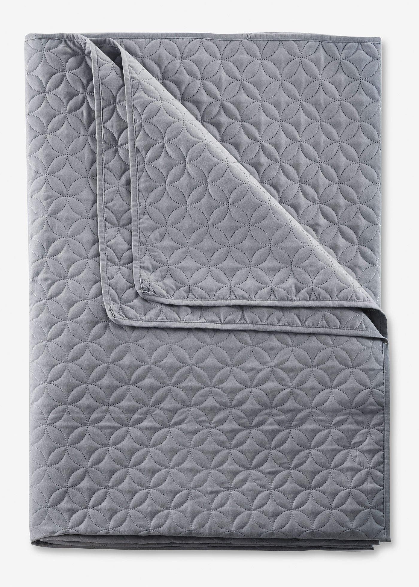 Sprei met stiksels