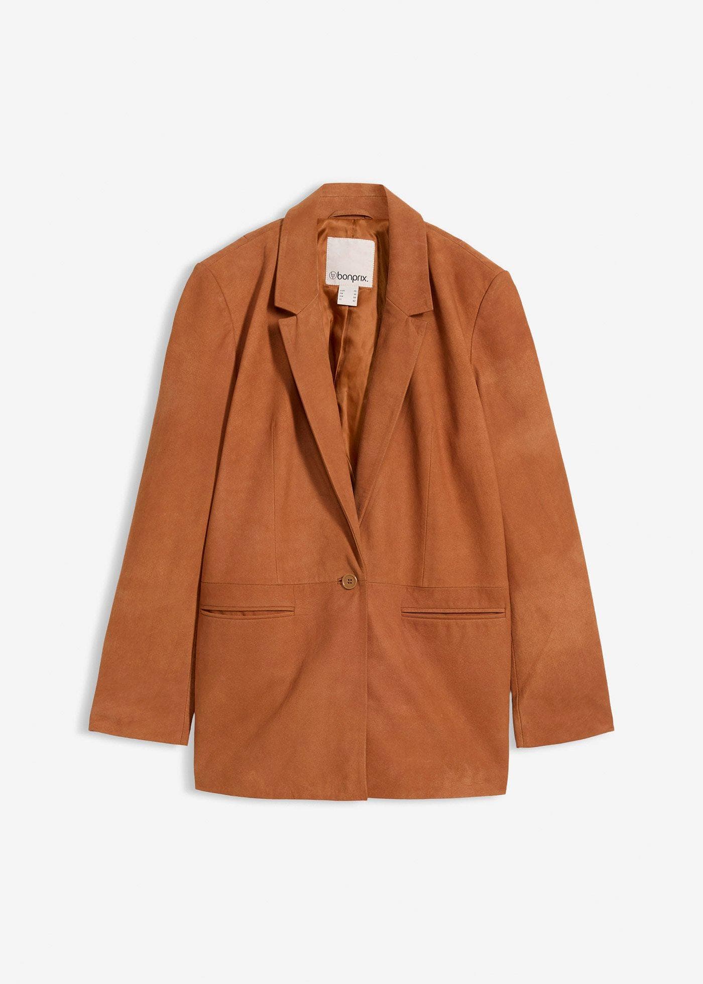 Blazer van suède