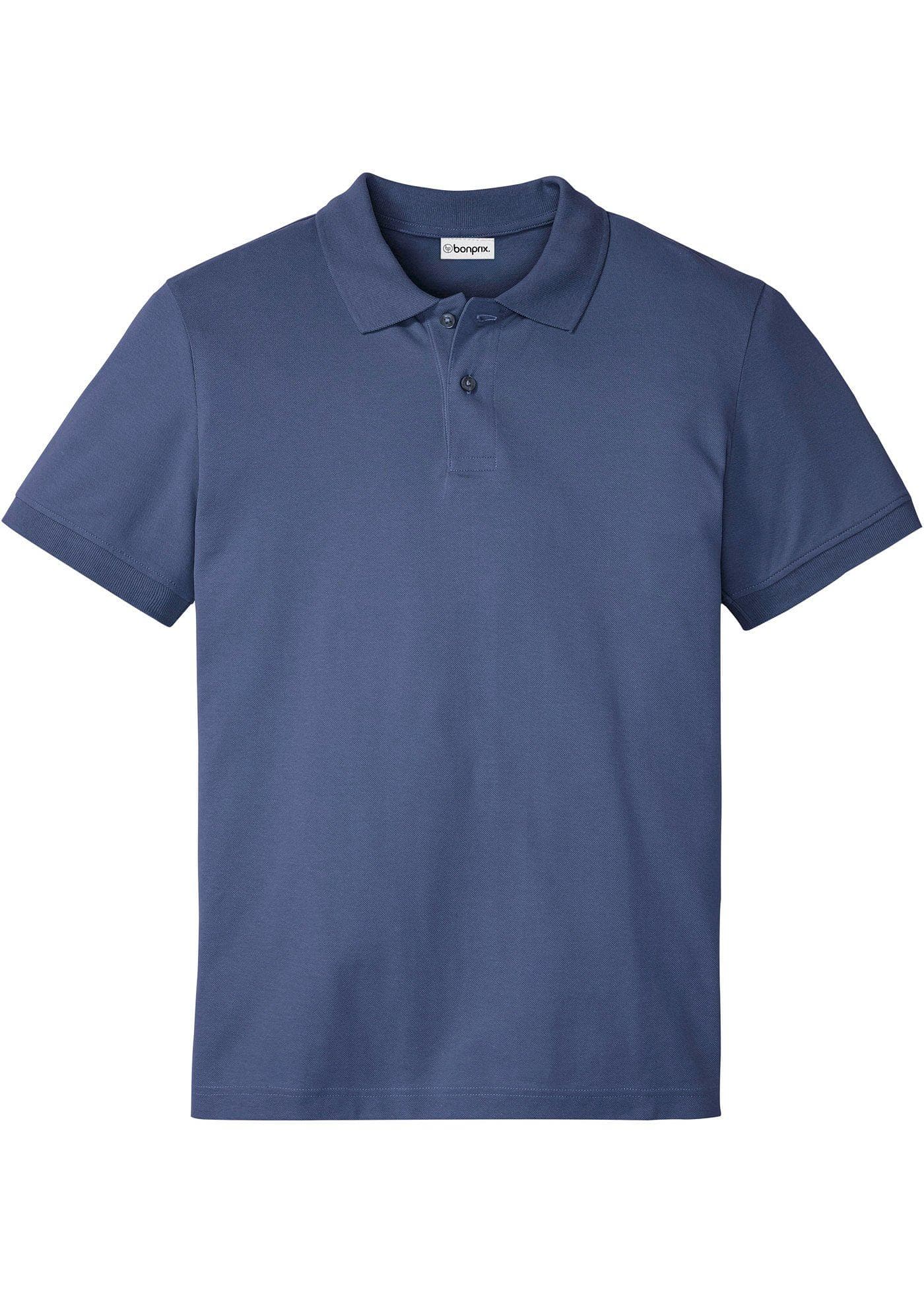 Piqué poloshirt van biologisch katoen