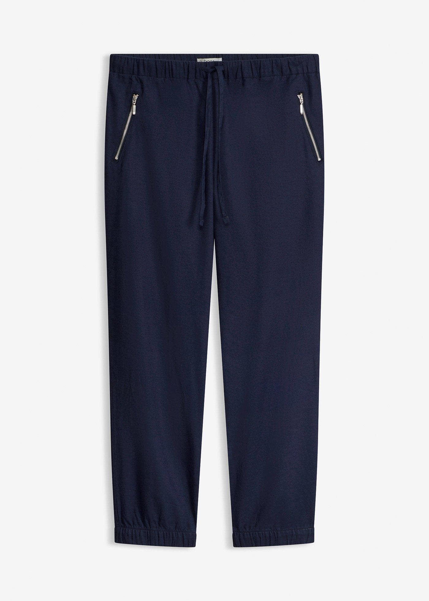 7/8 broek van een luchtige linnenmix