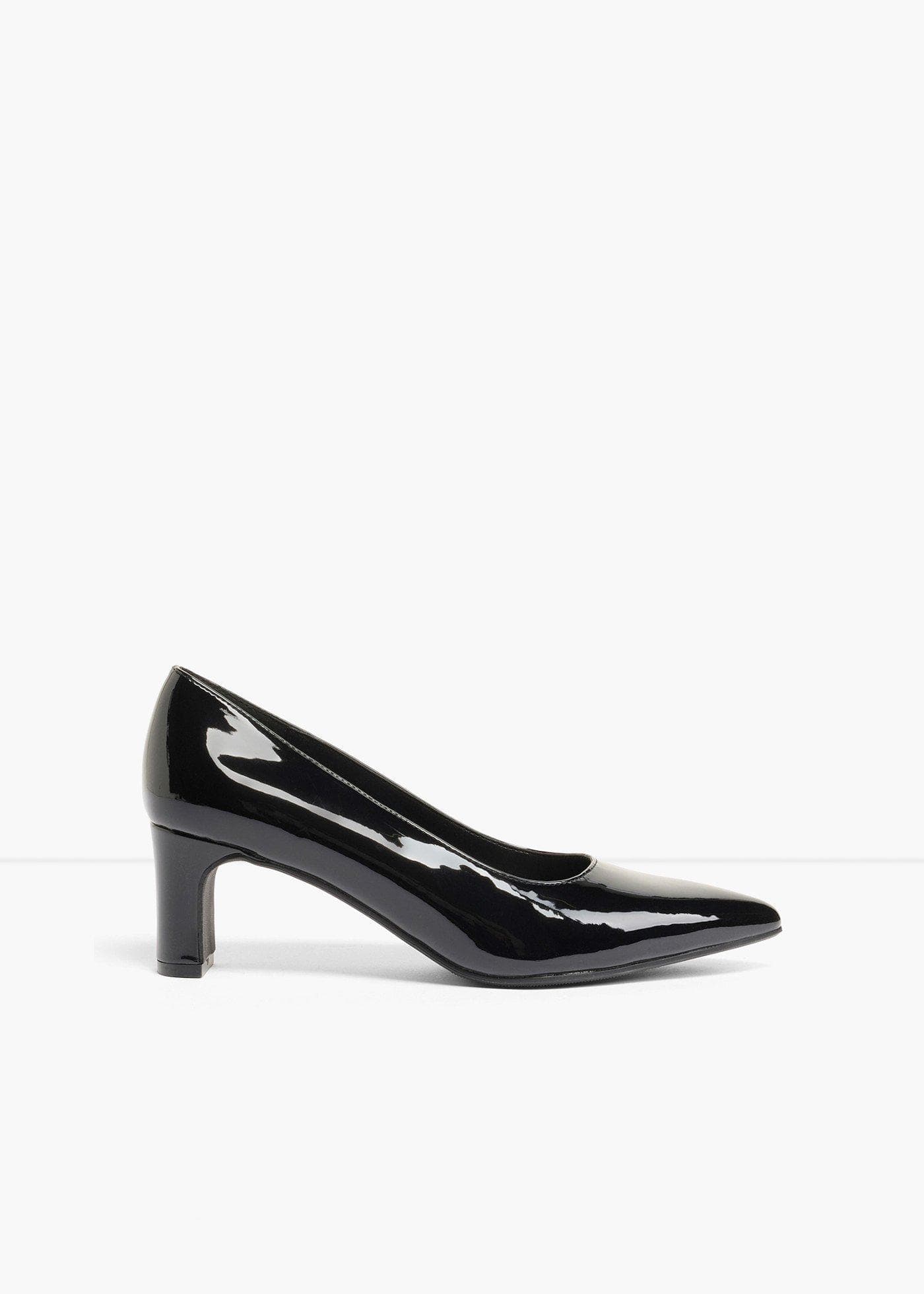 Pumps met laklook