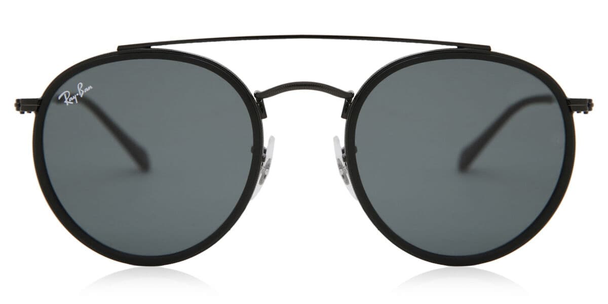 Ray-Ban RB3647N 002/R5 Zwart Heren Zonnebril