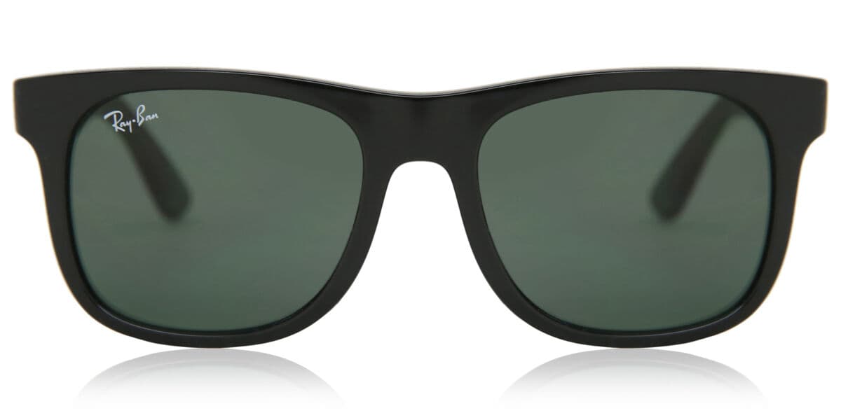 Ray-Ban Kinder RJ9069S Junior Justin 100/71 Zwart Kinder Zonnebril