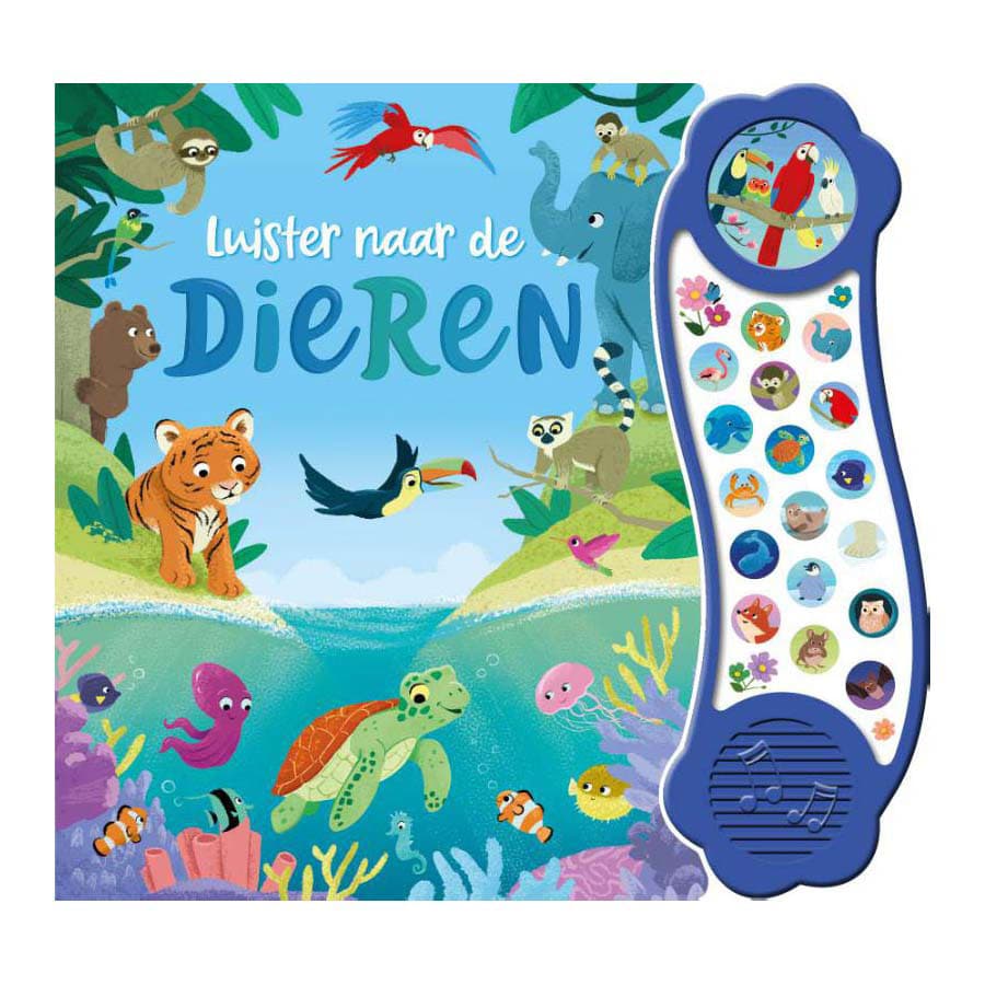 Rebo Publishers Luister naar de dieren - 18 geluiden