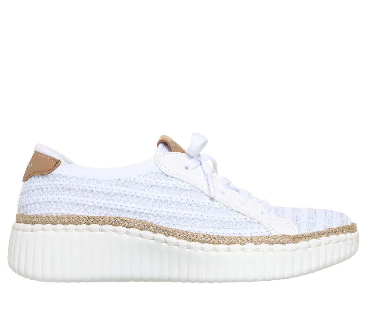 Skechers Wilshire Blvd - Passion Play Sneaker CM Wit/Zilver, Maat 35, Vegan, Mag in de wasmachine