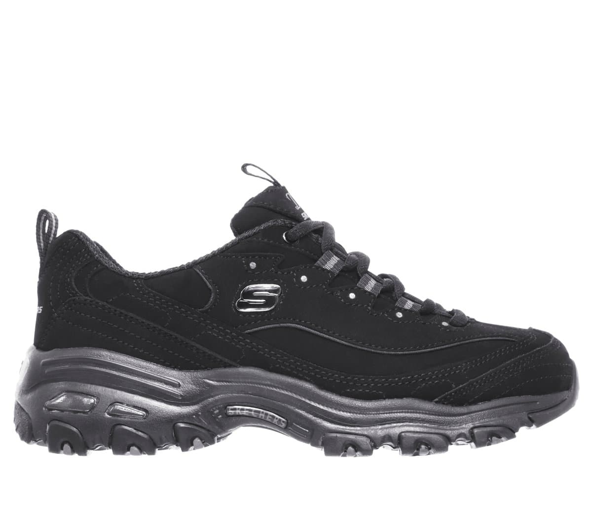 Skechers D'Lites - Play On Sneaker CM Zwart, Maat 35