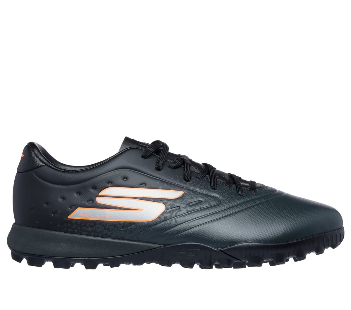 Skechers Razor 1.5 Academy TF Shoes CM Zwart/Oranje, Maat 36