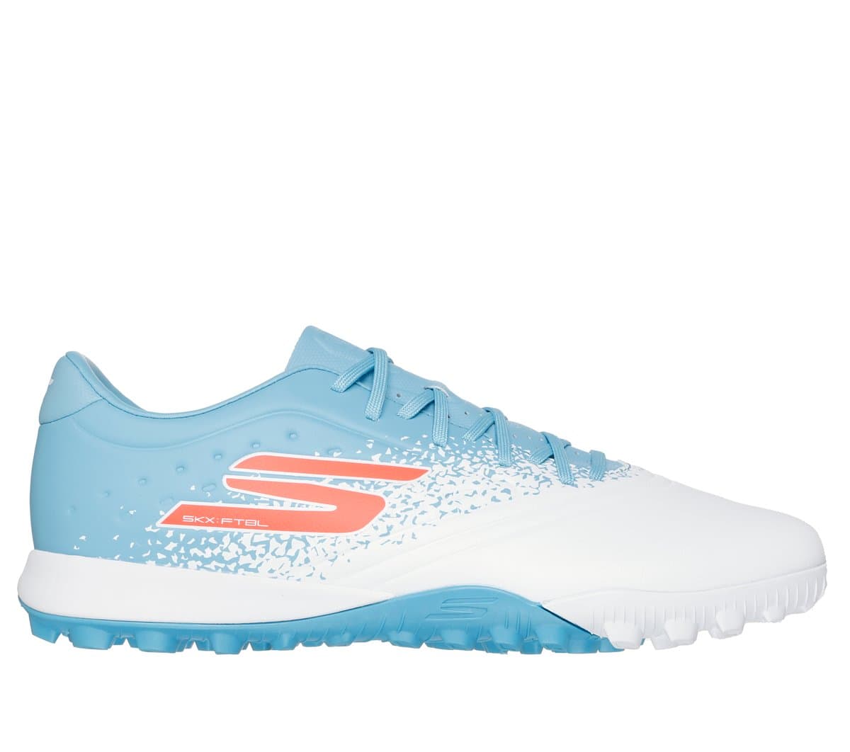 Skechers Razor 1.5 Academy TF Shoes CM Wit/Turkoois, Maat 36