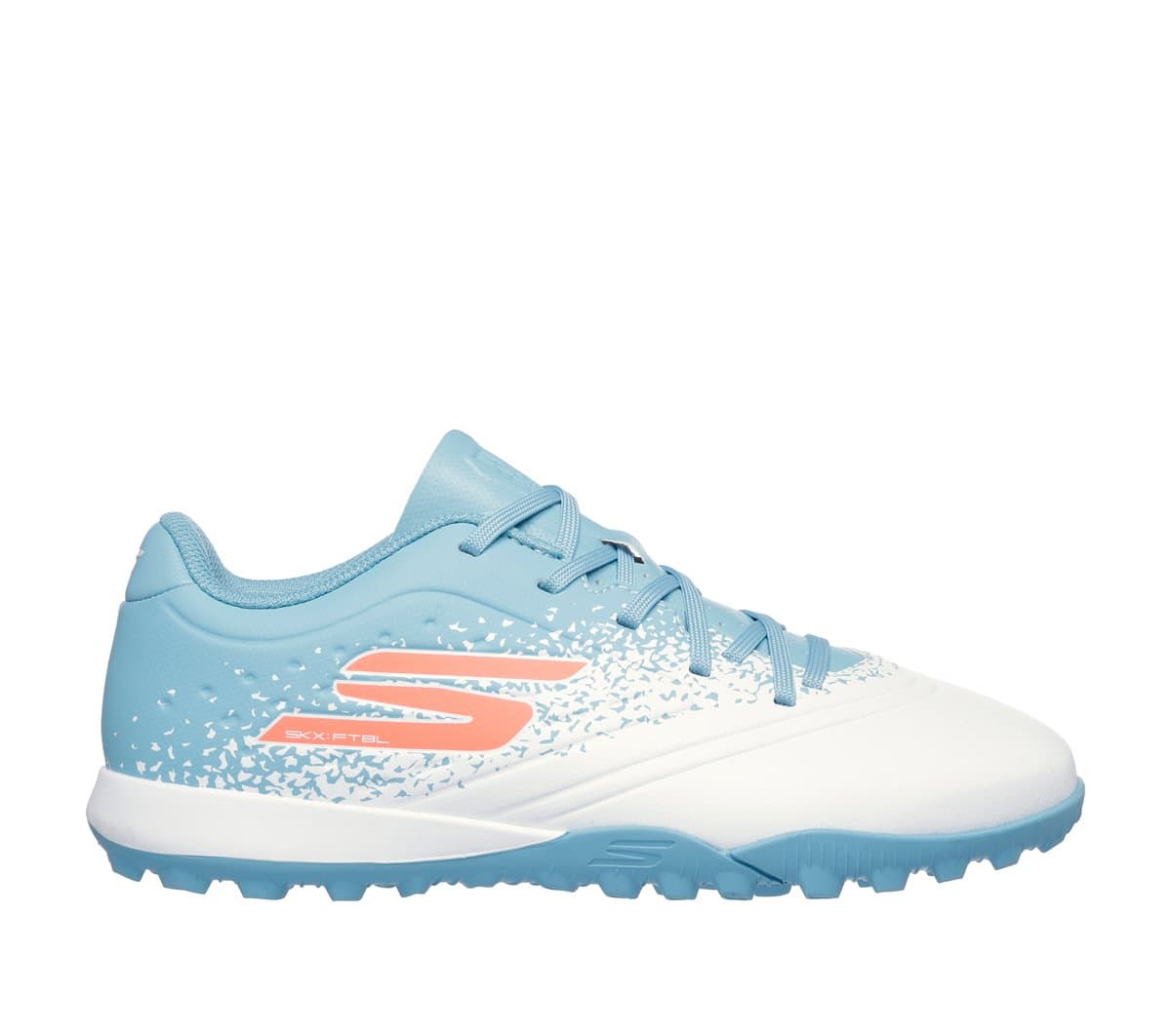 Skechers Razor 1.5 Jr Td TF Shoes CM Wit/Turkoois, Maat 26.5