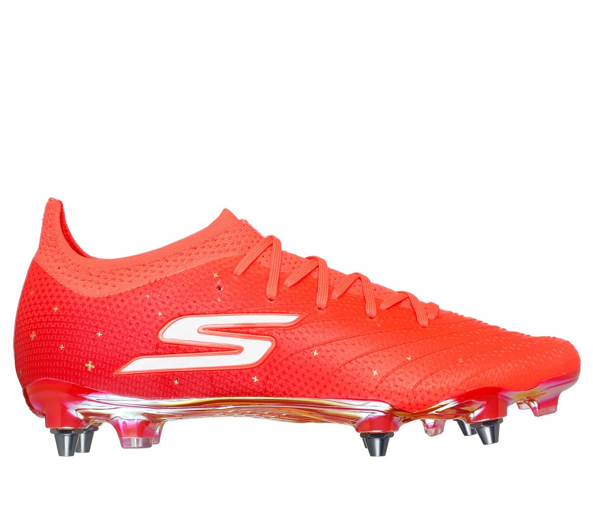 Skechers HK Player Edition SKX_1.5 Elite SG Shoes CM Koraal, Maat 38.5, Hyper Burst