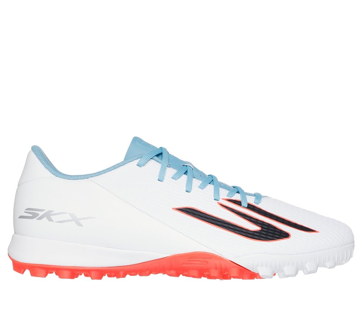 Skechers SKX_2 Academy TF Shoes CM Wit/Turkoois, Maat 36