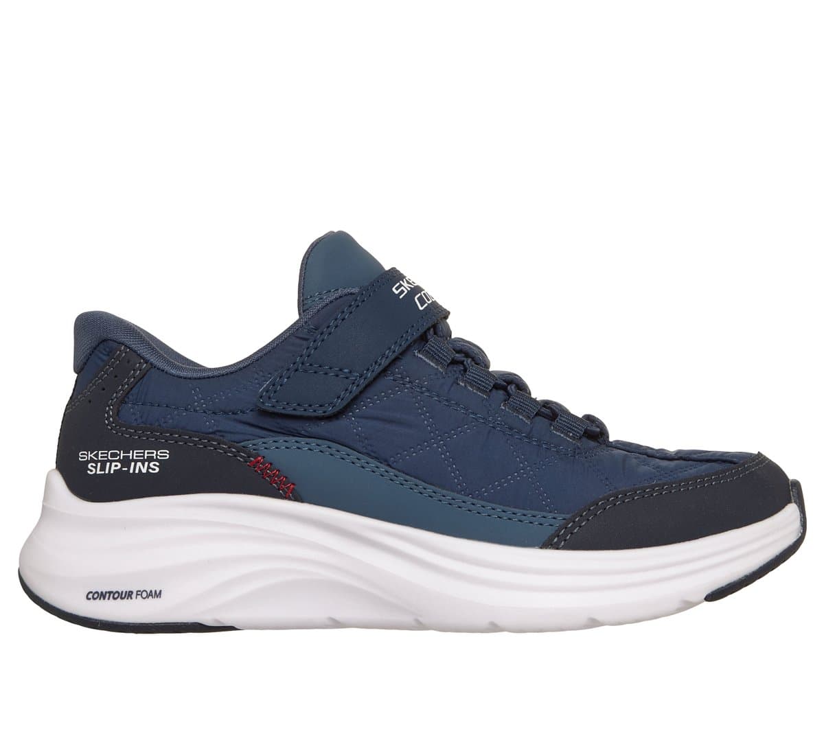 Skechers Contour Foam - Cozy Fit Sneaker CM Marine, Maat 32, Mag in de wasmachine