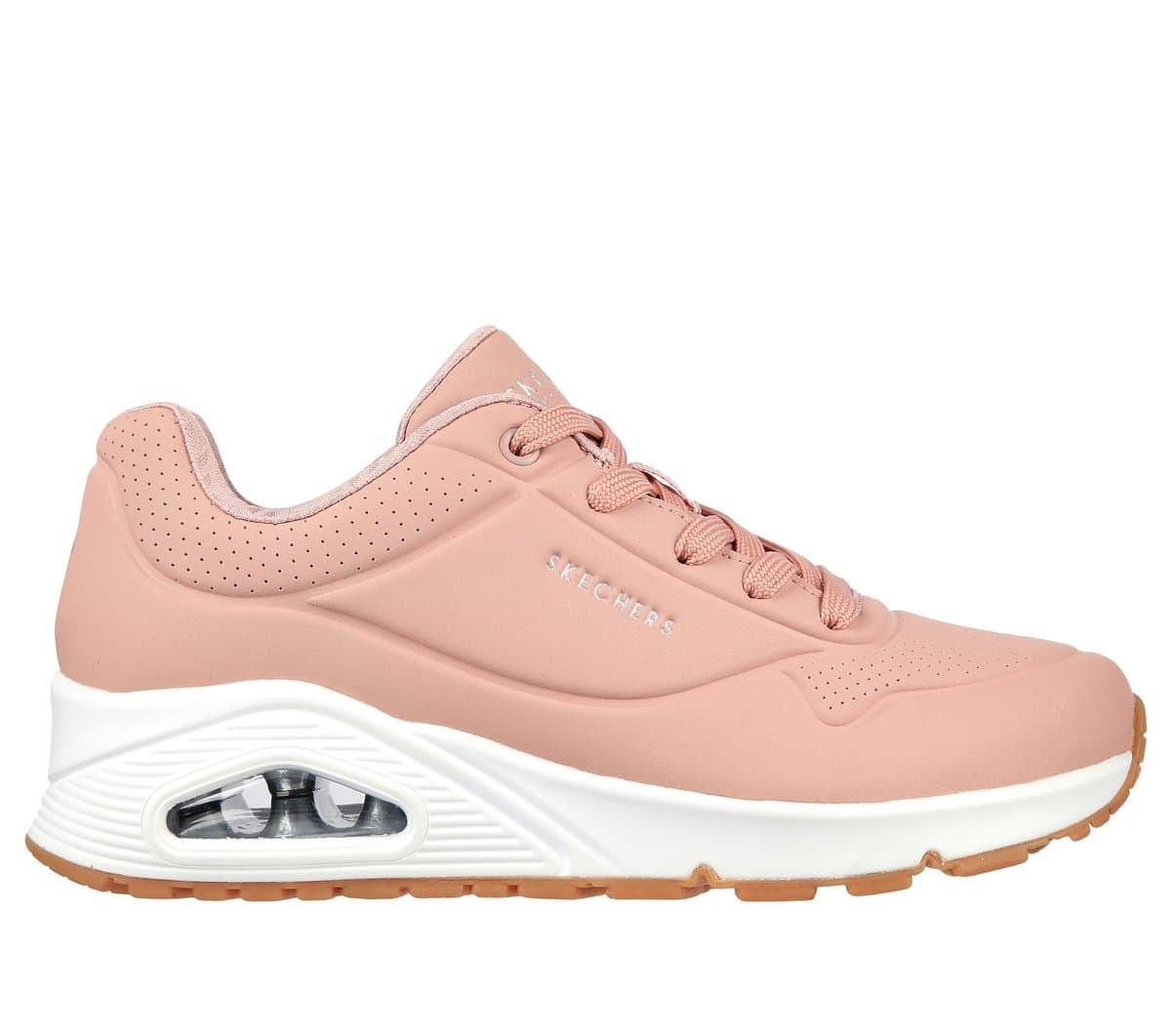 Skechers UNO - Stand on Air Sneaker CM Blush Roze, Maat 35