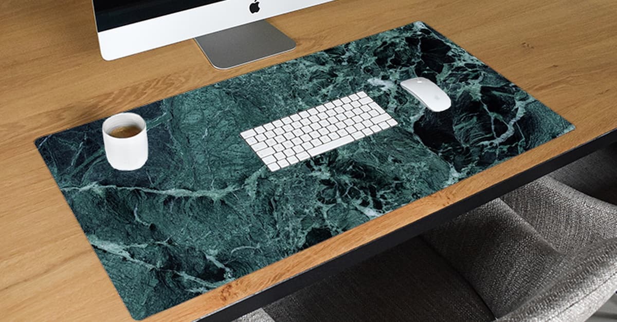 Bureau onderlegger met print naar keuze