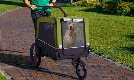 Veska® 3-in-1 hondenkar: Blauw-zwart