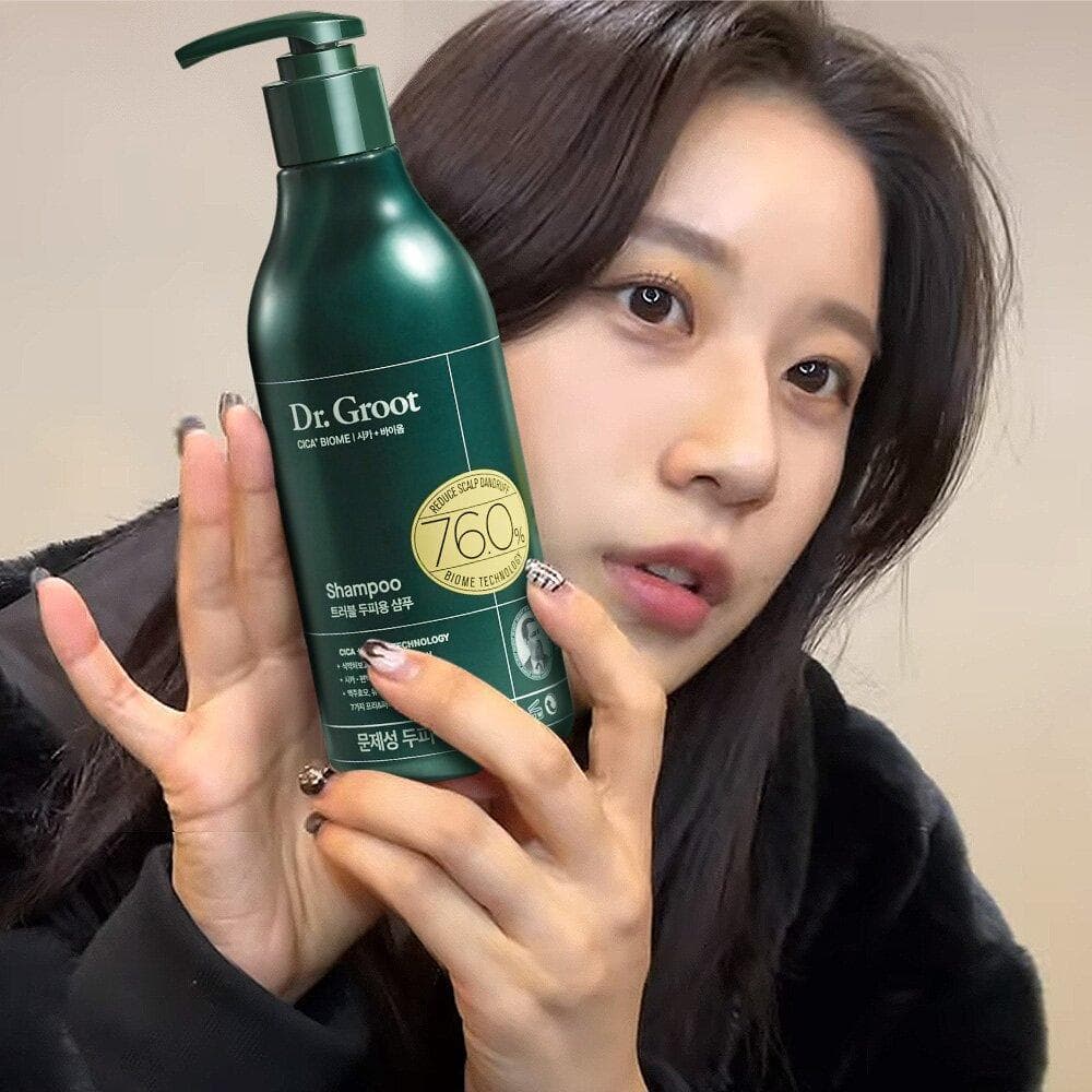 Dr. Groot Cica+ Biome Shampoo Voor Problemen/Jeukende Hoofdhuid 350mL Speciale Set (+Shampoo 100 ml) Kies 1 van de 2 opties