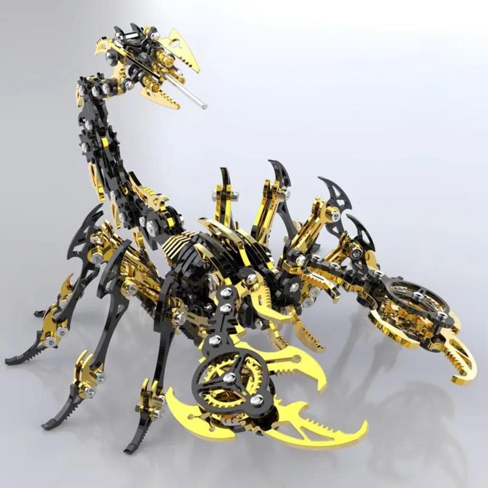 Nieuw DIY Schorpioen Demon Speelgoed Metalen Montage Model Puzzel 3D Stereoscopisch Creatief Handgemaakt Mobiel Verjaardagscadeau Handgemaakte Styling